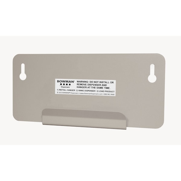 Bowman Dispensers Hanger - Glass Door/Window HH004-0412 - main